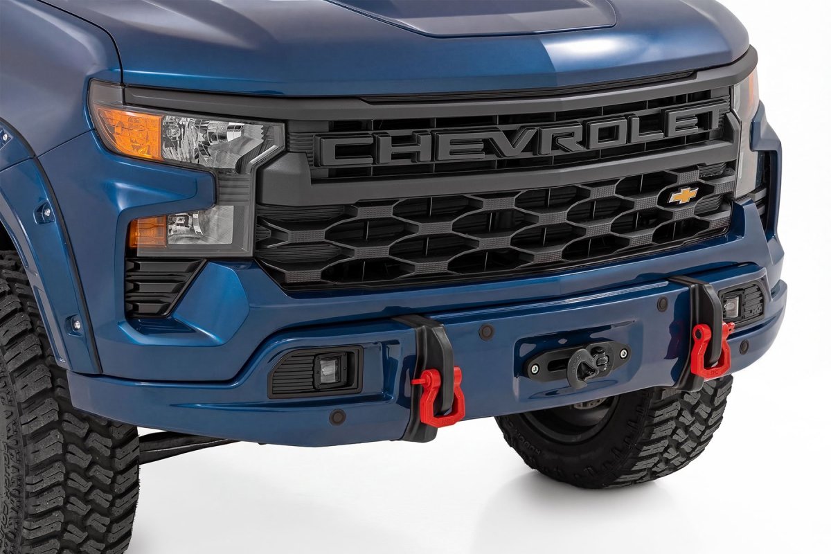 Chevrolet Silverado 1500 Bumper Cover - Rough Country - FXS - GJV Riptide Blue - '23-'26